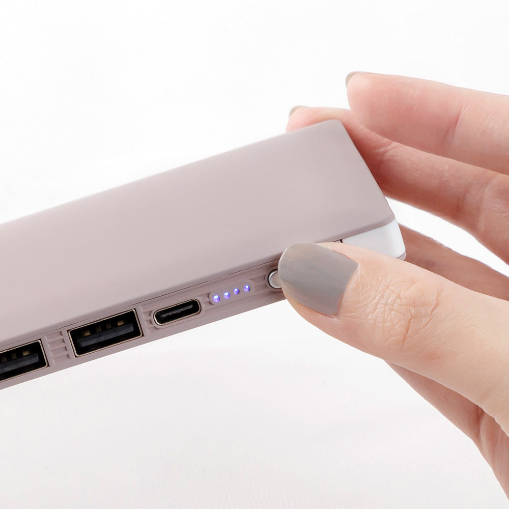 #OSHAMOBA ケーブル内蔵モバイルバッテリー 10000/8500mAh