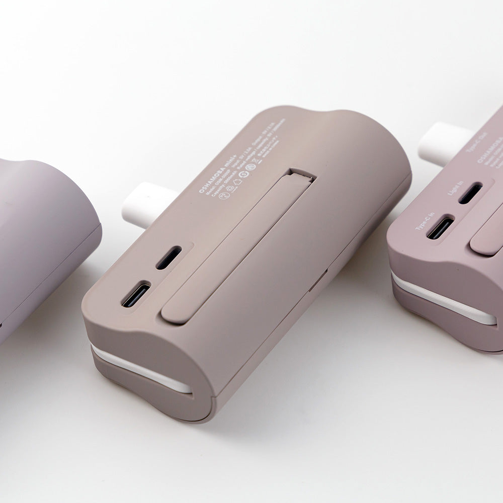 #OSHAMOBA mini PLUS モバイルバッテリー 5000mAh