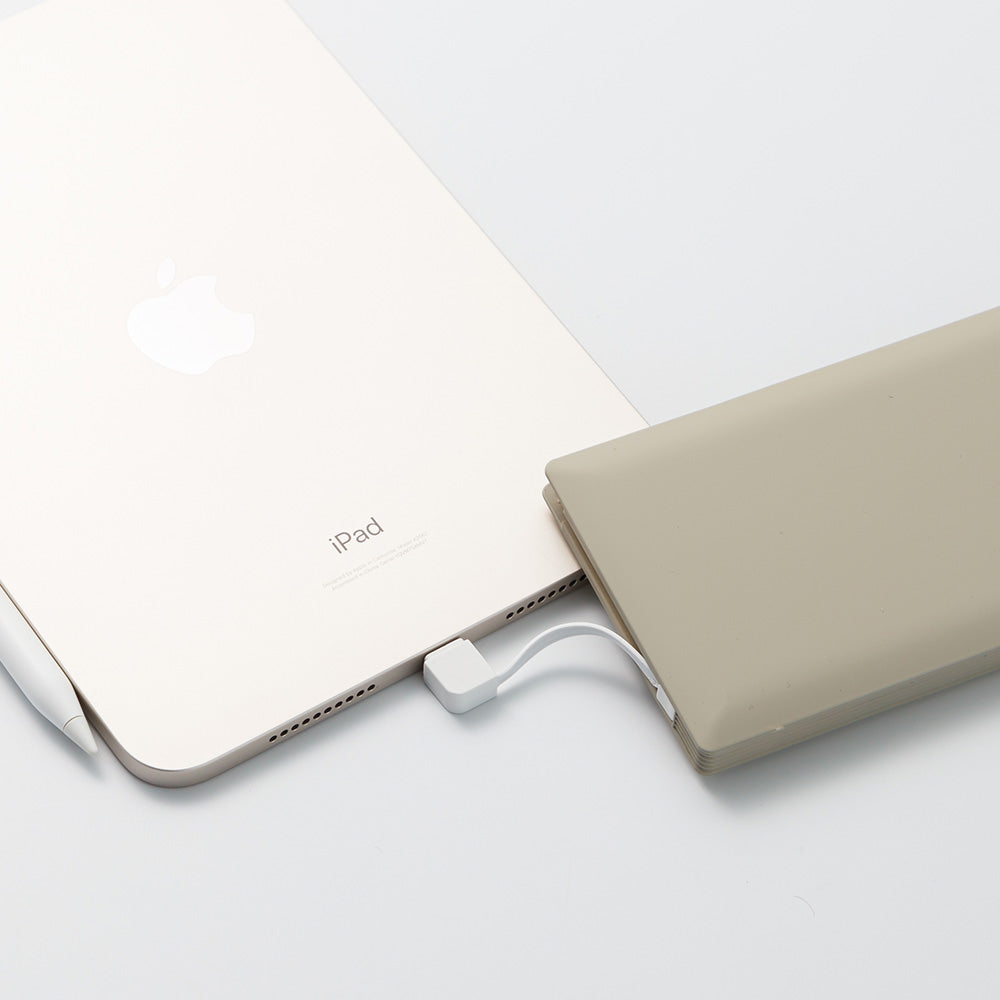 #OSHAMOBA ケーブル内蔵モバイルバッテリー 10000/8500mAh