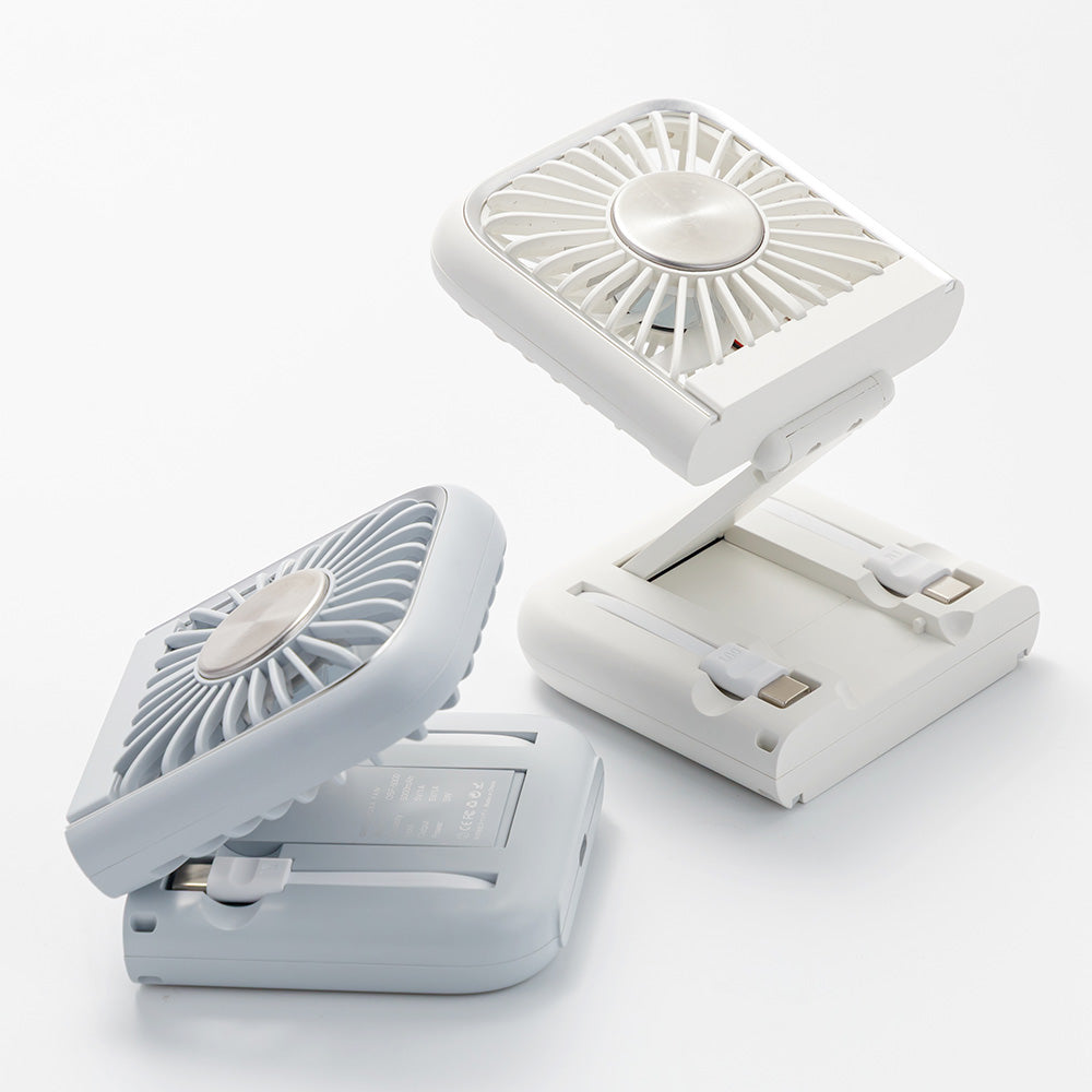 #OSHAMOBA FAN 冷却プレート付き 折りたたみ扇風機
