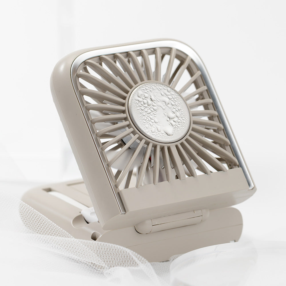 #OSHAMOBA FAN 冷却プレート付き 折りたたみ扇風機